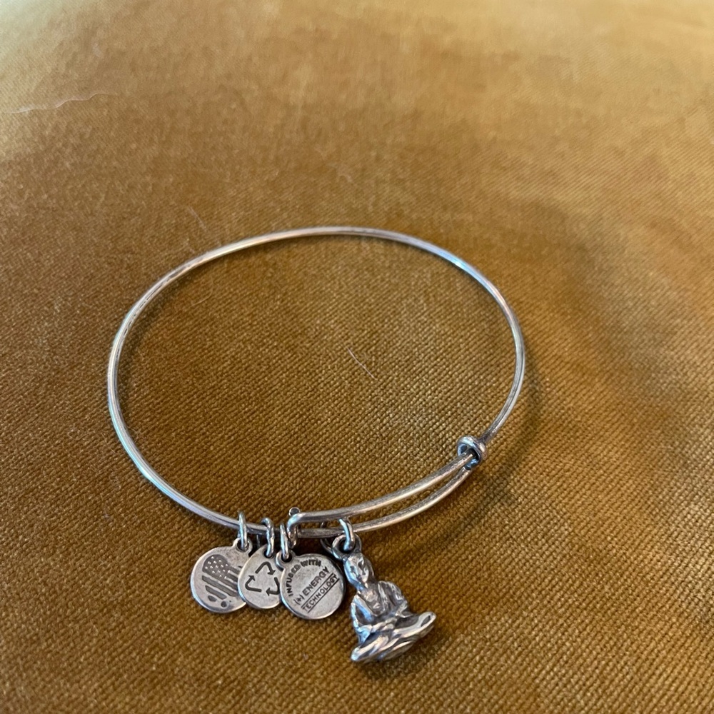 Alex and Ani Silver Charm Bracelet